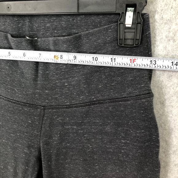Old Navy Legging Womens‎ Medium Gray 7/8 Twist Hem Active Go Dry Cozy Jersey - Picture 7 of 9